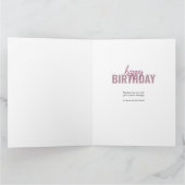 N'Importe Quel Âge 8 Photo Collage Rose Carte Anni (Intérieur)