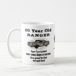 N'Importe Quel Âge Amusant Anniversaire Mug Jog Vo