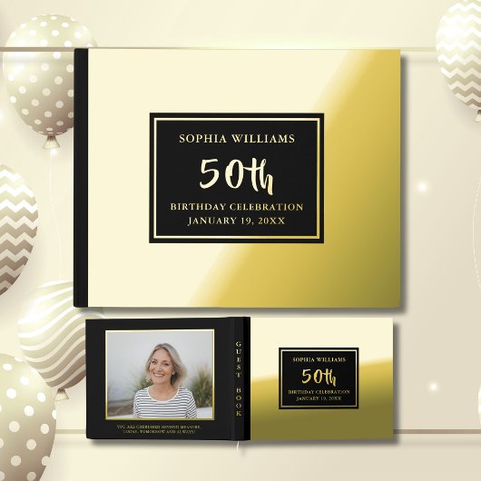 N'importe quel âge Anniversaire Livre d'invité Pho