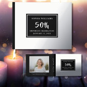 N'importe quel âge Anniversaire Livre d'invité Pho