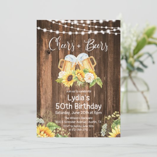 N'IMPORTE QUEL ÂGE - Bravo et bières Invitation d' (Debout devant)