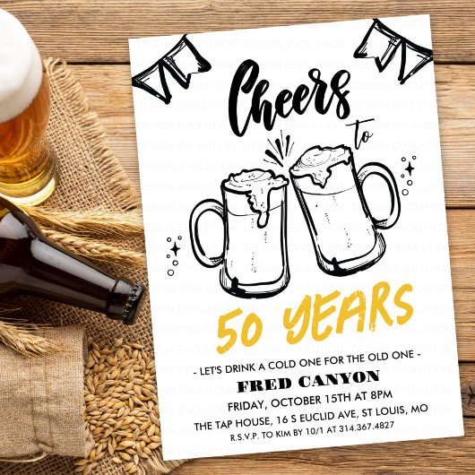 N'IMPORTE QUEL ÂGE - Bravo et bières Invitation d'