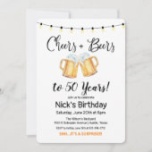 N'IMPORTE QUEL ÂGE - Bravo et bières Invitation d' (Devant)