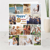 N'Importe Quel Âge Collage Photo 12 Grande Carte A (Devant)