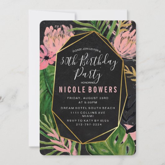 N'IMPORTE QUEL ÂGE - Invitation à l'anniversaire t (Devant)