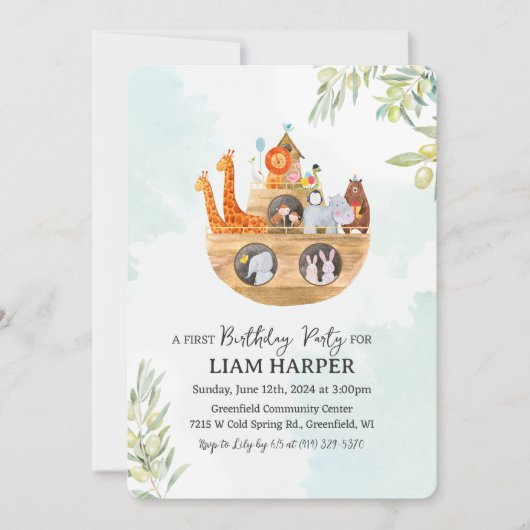 N'IMPORTE QUEL ÂGE - Invitation d'anniversaire de  (Devant)