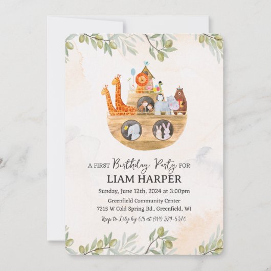 N'IMPORTE QUEL ÂGE - Invitation d'anniversaire de  (Devant)