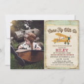 N'IMPORTE QUEL ÂGE - Invitation de voyage d'avion (Devant)