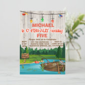 N'IMPORTE QUEL ÂGE - JETÉ Pêche Invitation Anniver (Debout devant)