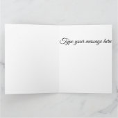 N'importe quel âge simple photo carte d'anniversai (Intérieur)