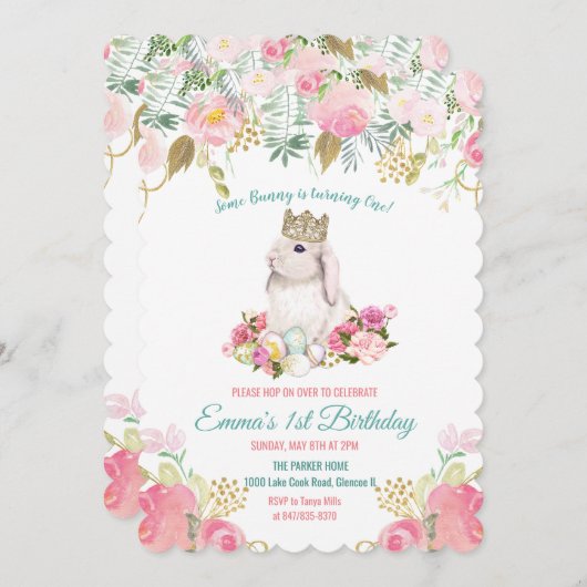 N'IMPORTE QUEL ÂGE - Un peu de lapin Invitation d' (Devant / Derrière)