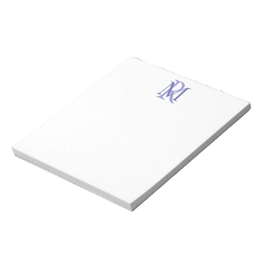 N'Importe Quel Bloc-notes Monogramme D'Initiales E (Tourné)