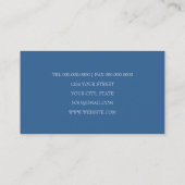 N'importe quel Carte de visite couleur Scrolly (Dos)