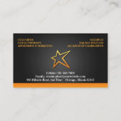 N'importe quel Carte de visite de logo (Dos)