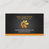 N'importe quel Carte de visite de logo (Devant)