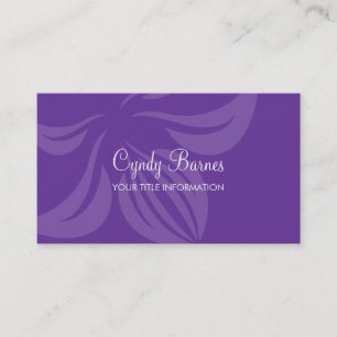 N'importe quel Carte de visite d'orchidée couleur