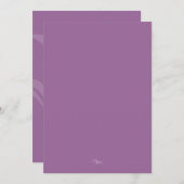 N'importe quel Faire-part de mariage d'orchidée co (Devant / Derrière)