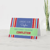 N'importe quel grade ! Carte de fin de grade perso (Devant)
