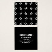 N'importe quel logo ou image téléchargée | Motif d (Devant & derrière)