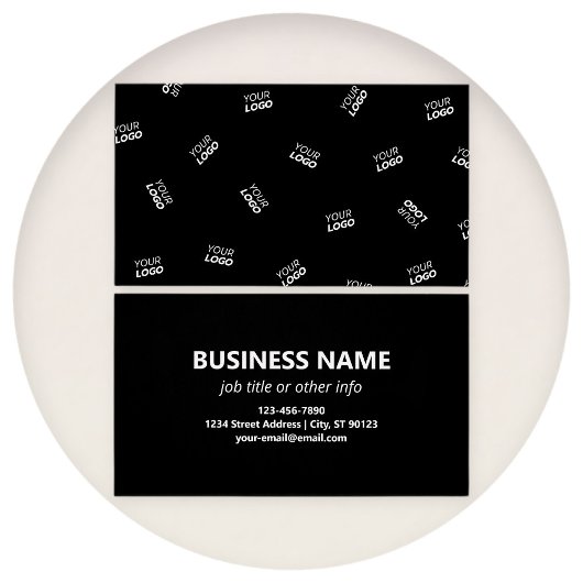 N'importe quel logo ou image téléchargée | Motif d