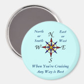 N'importe quel moyen de Cruz Magnet lg (Recto/Verso)