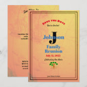 N'importe quel nom de famille Carte du monde Ancie (Devant / Derrière)