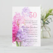 N'Importe Quel Numéro Anniversaire Invitation Hyac (Debout devant)