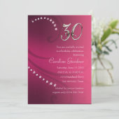 N'Importe Quel Numéro Invitation Anniversaire (Debout devant)