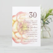 N'Importe Quel Numéro Invitation Anniversaire (Debout devant)