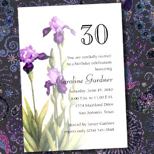 N'Importe Quel Numéro Invitation Anniversaire