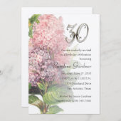 N'Importe Quel Numéro Invitation Anniversaire (Devant / Derrière)