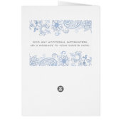 N'importe quel programme de mariage de la dentelle (Dos)