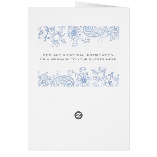 N'importe quel programme de mariage de la dentelle (Dos)