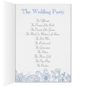 N'importe quel programme de mariage de la dentelle (Intérieur (Droit))