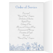 N'importe quel programme de mariage de la dentelle (Intérieur (Gauche))