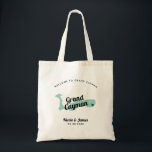 N'Importe Quel Sac D'Accueil Mariage Couleur Grand<br><div class="desc">Un sac cadeau de bienvenue mariage pour les clients extérieurs à la ville à votre mariage, avec l'image du Grand Cayman. Vous pouvez modifier les couleurs pour n'importe quelle partie de ce design, ainsi que déplacer le coeur à l'emplacement de votre mariage. Pour modifier les couleurs, cliquez sur personnaliser, puis...</div>