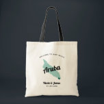 N'Importe Quel Sac D'Accueil Mariage De Carte Coul<br><div class="desc">Un sac cadeau de bienvenue mariage pour les clients extérieurs à la ville à votre mariage, avec l'image d'Aruba. Vous pouvez modifier les couleurs pour n'importe quelle partie de ce design, ainsi que déplacer le coeur à l'emplacement de votre mariage. Pour modifier les couleurs, cliquez sur personnaliser, puis sur "modifier...</div>