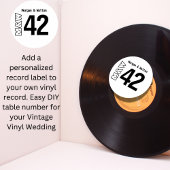 N'importe quel Sticker de numéro de table de coule