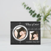 N'importe quelle année~ 2 photo Faire-part de dipl (Debout devant)