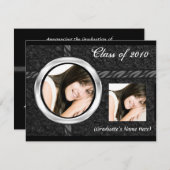 N'importe quelle année~ 2 photo Faire-part de dipl (Devant / Derrière)