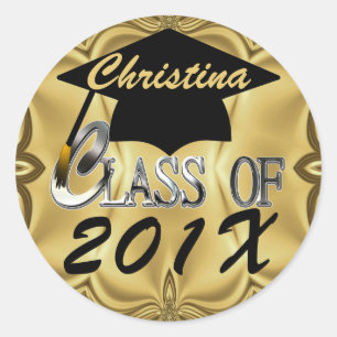 N'Importe Quelle Année De... Stickers Gold Graduat