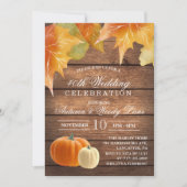 N'IMPORTE QUELLE ANNÉE - Invitation à l'anniversai (Devant)