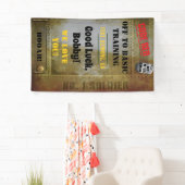 N'IMPORTE QUELLE BRANCHE - Bannière du parti milit (En situation)