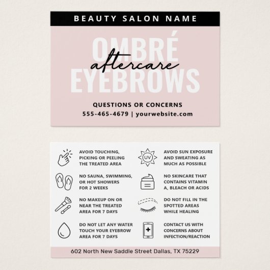 N'Importe Quelle Carte De Soins Postérieurs À L'Om (Devant & derrière)