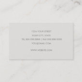 N'importe quelle couleur avec Carte de visite Dama (Dos)