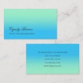 N'importe quelle couleur avec Carte de visite de d (Devant / Derrière)