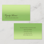 N'importe quelle couleur avec Carte de visite de d (Devant / Derrière)