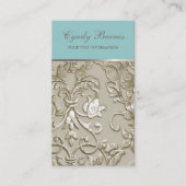 N'importe quelle couleur avec le Carte de visite D (Devant)