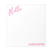 N'importe quelle couleur - Bloc-notes de style de  (Devant)