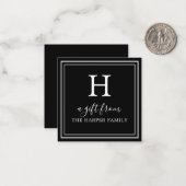 N'Importe Quelle Couleur - Cartes Cadeaux Monogram (Devant/Arrière en situation)